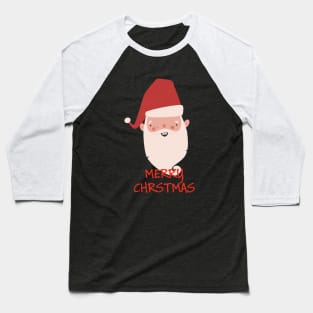 Santa Christmas - Happy Christmas and a happy new year! - Available in stickers, clothing, etc Baseball T-Shirt